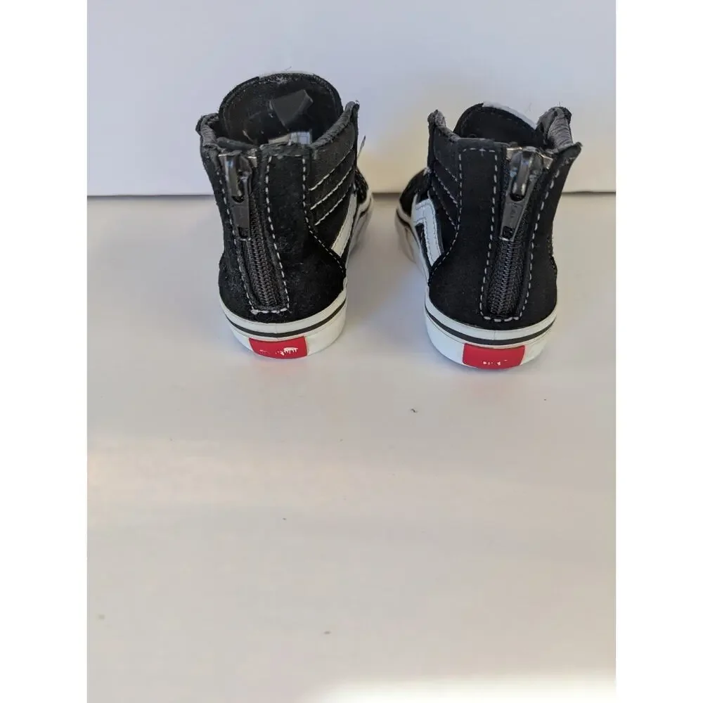 Vans For Kids,Toddler Sz7, Side Zips